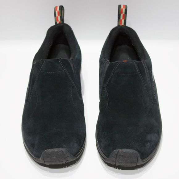 Merrell Jungle Moc Slip-On Shoe Black Suede Water Resist Women 9.5 Worn Once - Picture 6 of 14